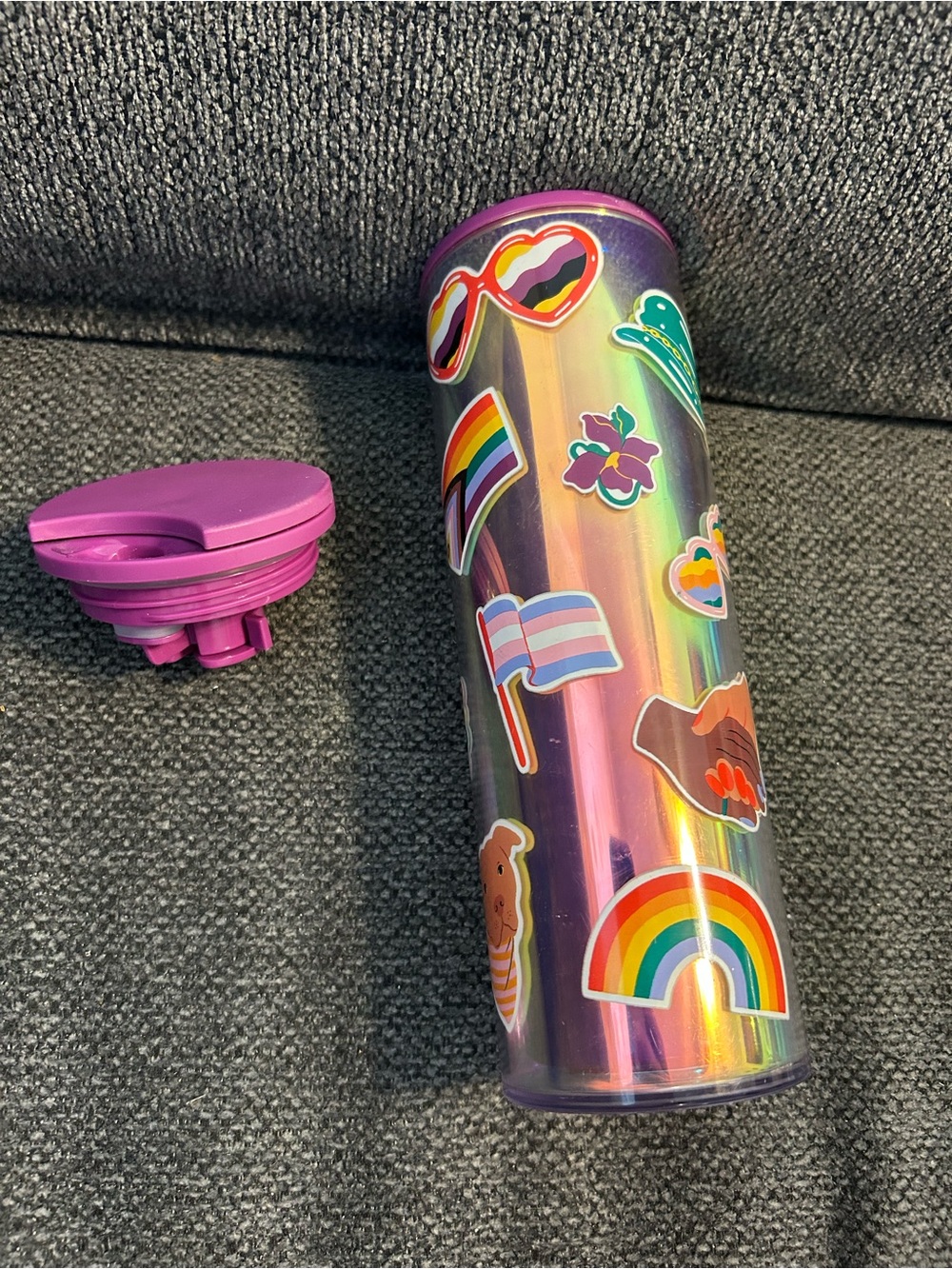 Starbucks Sofie Birkin Pride Collaboration with Purple Lid